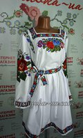 Embroidered dress "Zakvitchana"
