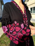 Women's embroidered dress in the style of boho "Cherry Orchard"