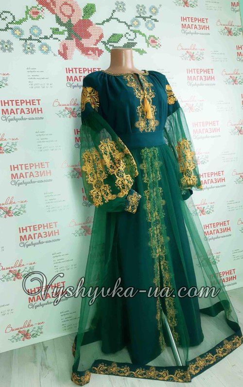 Embroidered dress "Kololovsky charm"
