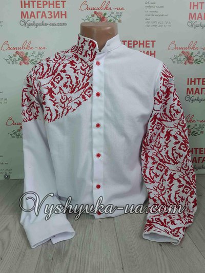 Men's embroidered shirt "Faith"