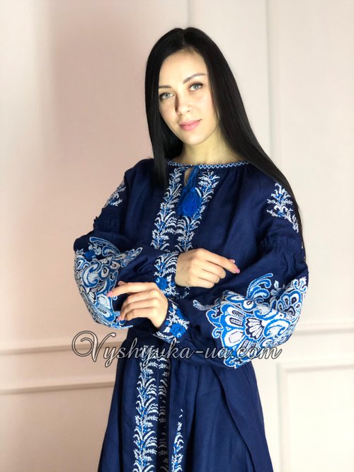 Embroidered dress in Boch style "Stylish Ukrainian"