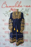 Women's embroidered dress in the style of boho "Enchanting"