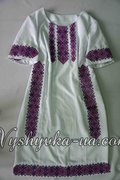 Dress embroidery "Lilac Dream"
