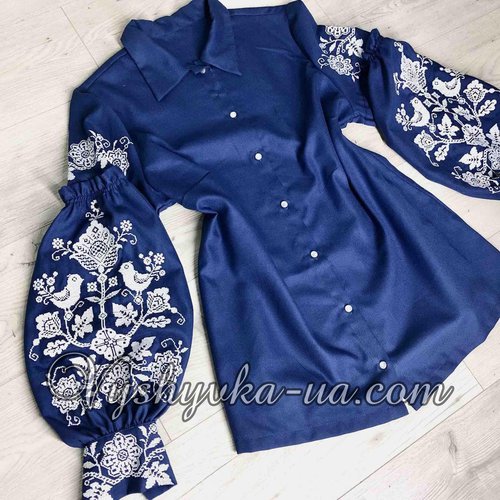 Women's embroidered shirt in the style of boho "Embroidered amulet"