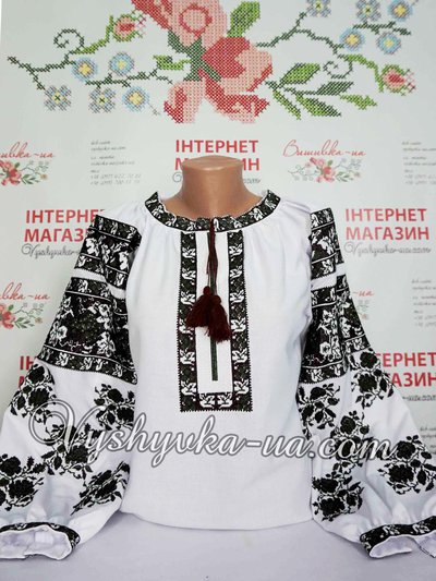 Embroidered blouse "Ancient motifs"