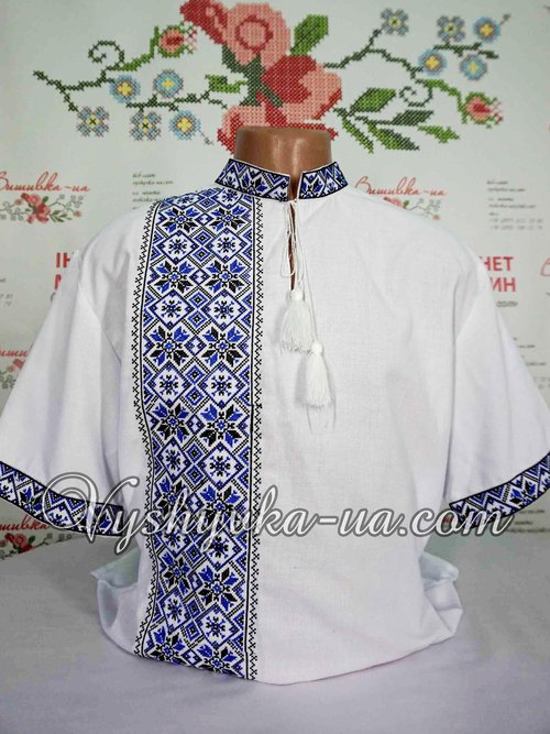 Embroidered men's shirt "Marco"