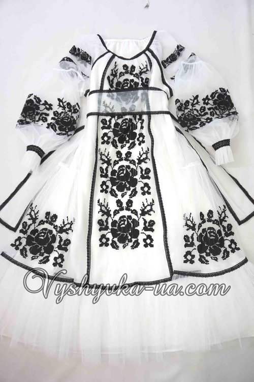 Фатінова вишита сукня в стилі бохо "Афродіта"