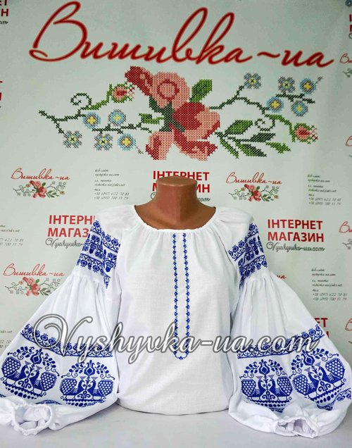 Embroidered shirt in boho style
