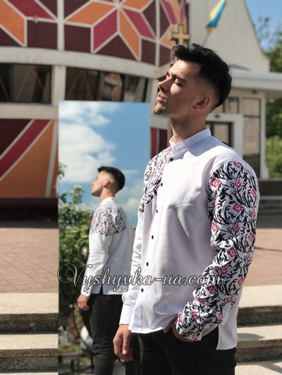 Men's embroidery "Bastion"