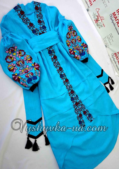 Vishivana suknia v stili bokho Taiemne bazhannia