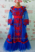 Fatinovaya embroidered dress in Bocho style "Megan"