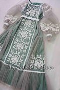 Фатінова вишита сукня в стилі бохо  "Дика троянда"