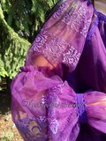 Women's embroidered dress in the style of boho "Lavender field"