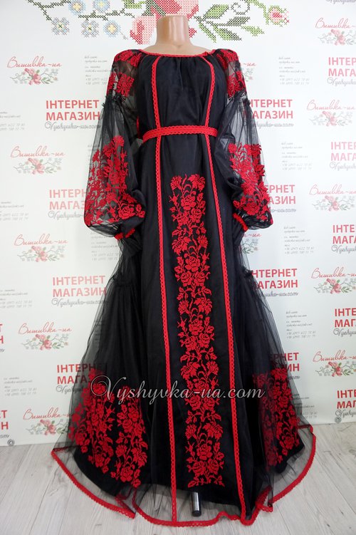 Фатінова вишита сукня в стилі бохо "Княгиня"