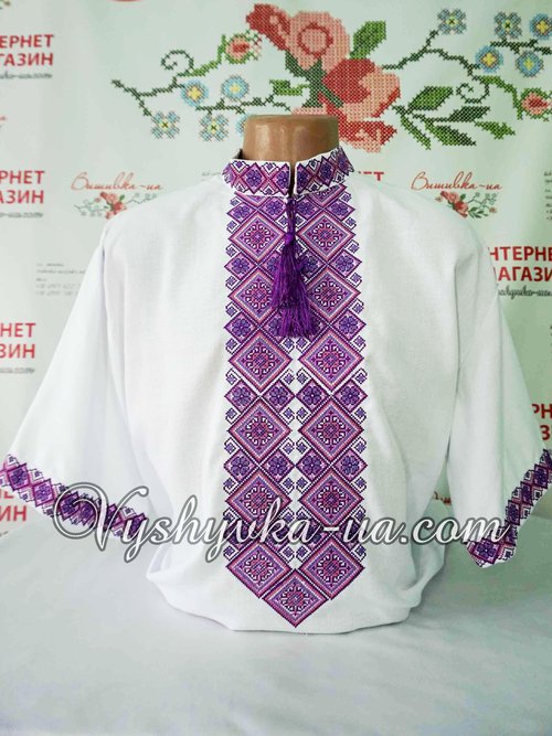 Men's Embroidered Shirt "Iaroslav"