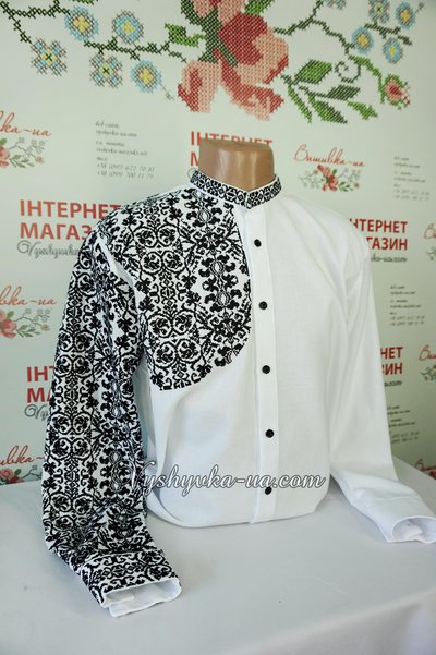 Men's embroidered shirt "Oliver"