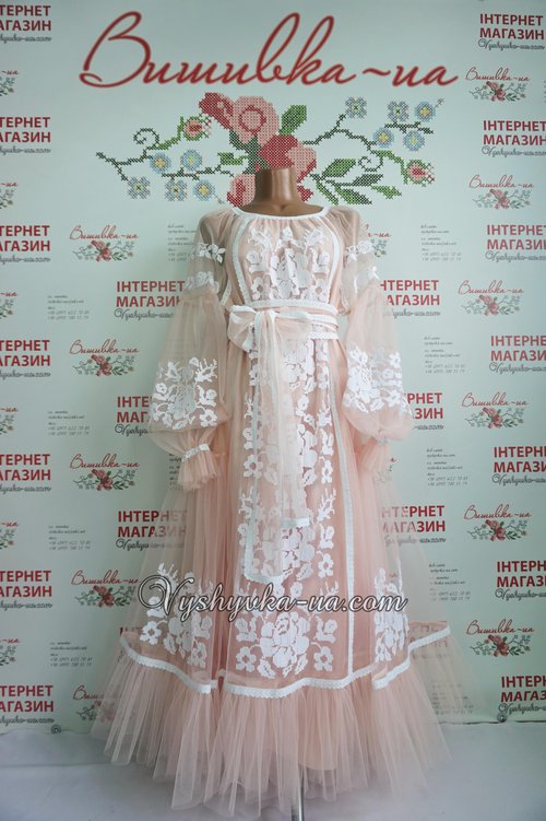 Фатінова вишита сукня в стилі бохо "Мереживна казка"