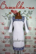 Embroidered Golub dress