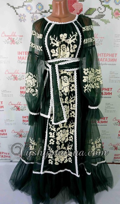 Фатінова сукня в стилі бохо "Агатова троянда"