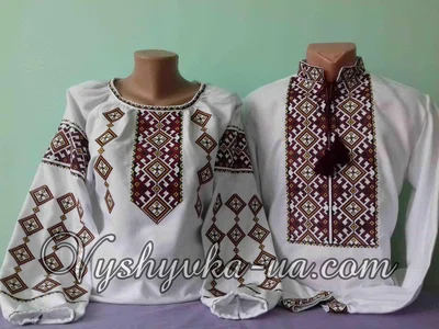 Коплект вишиванок для пари "Стиль"