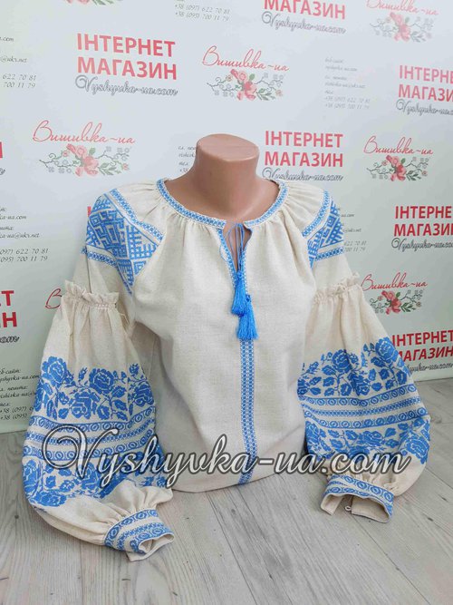 Women's embroidered shirt in the style of boho "Pleasure"