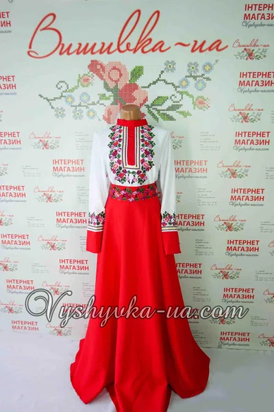 Embroidered dress in Bocho style "Wild Malfa"