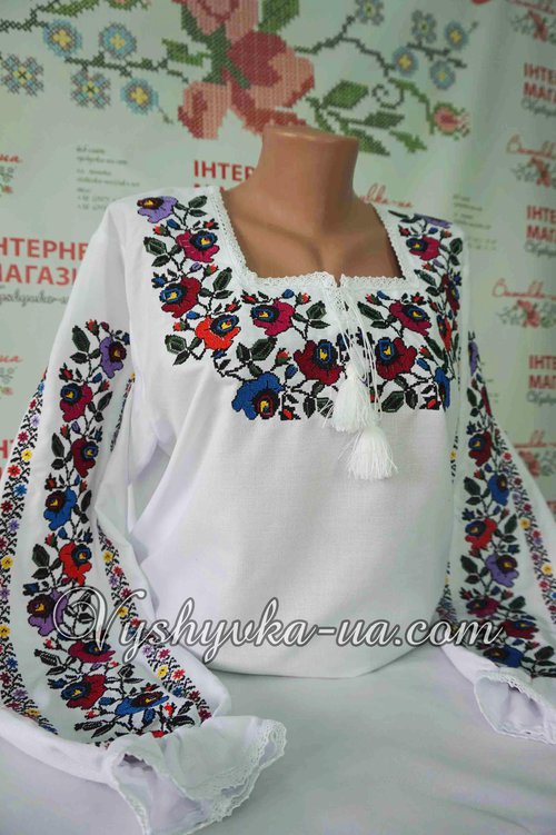 Embroidered shirt "Anastasia"