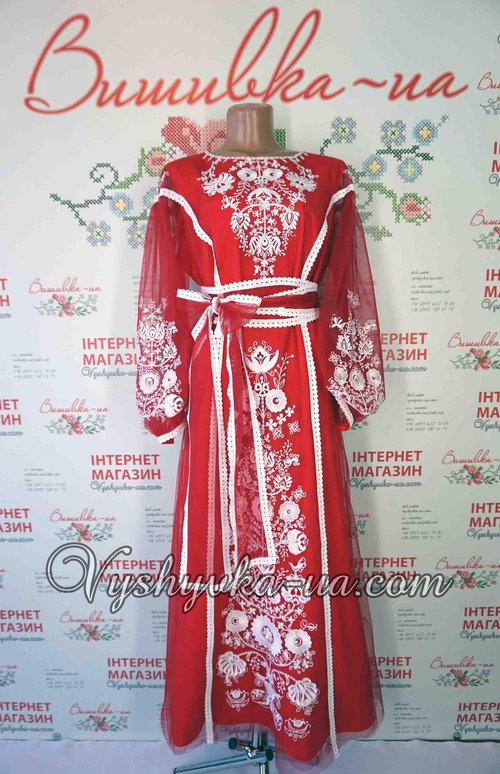 Фатінова вишита сукня в стилі бохо "Спокуса"