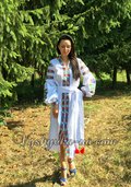 Women's embroidered dress in the style of boho "Find"