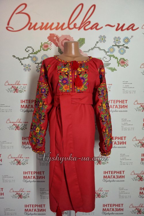 Жіноча вишита сукня в стилі бохо "Флоренція"