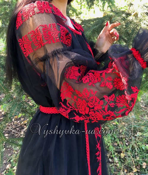 Фатінова вишита сукня в стилі бохо "Княгиня"