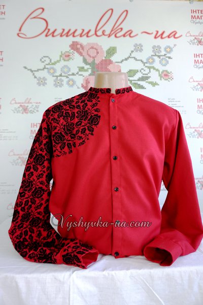 Men's embroidered shirt "Jaromir"
