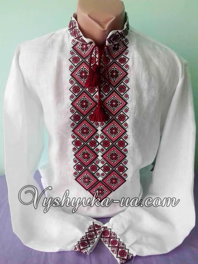 Men's Embroidered Shirt  "Markiian"