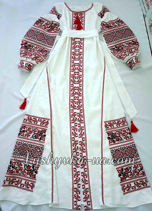 Сукня-вишиванка «Червона рута»