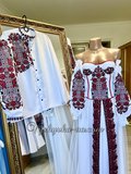 Парний комплект «Мальви в кольорі»