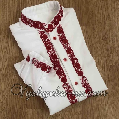Men's embroidered shirt "Oles"