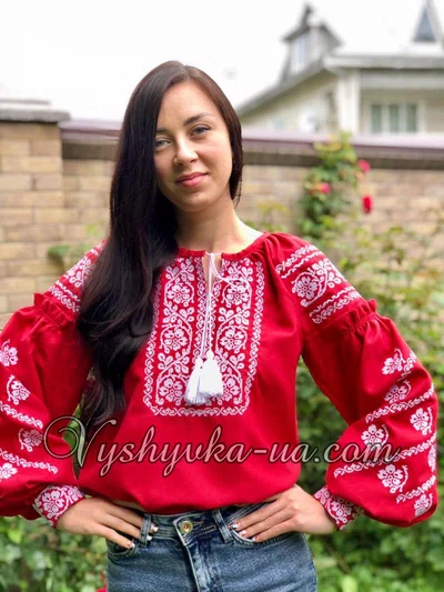 Zhinocha vishivanka v stili bokho Sheridan