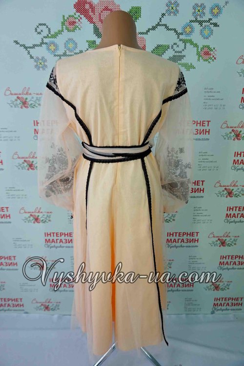 Авторська вишита сукня "Квітуче дерево"